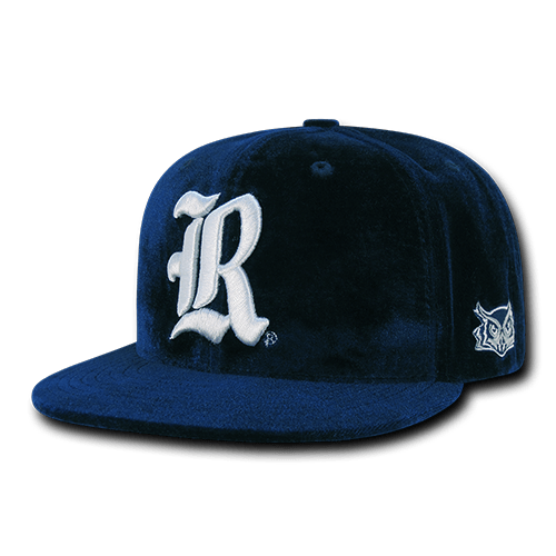 Velvet Snapback, Rice, NVY (WRP) - 757 Sports Collectibles