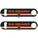 2 SIDED METAL BOTTLE OPENER -CHICAGO BEARS