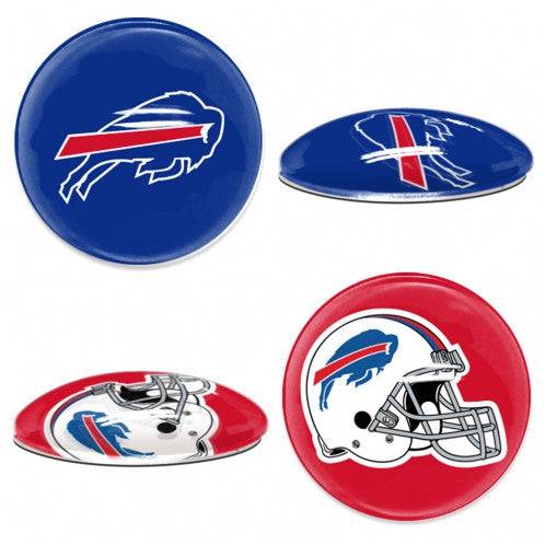 Buffalo Bills Sports Dotts (1" Round Domed Glass Magnet Set) - 757 Sports Collectibles