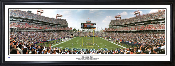 Tennessee Titans Opening Day Panorama Photo Print