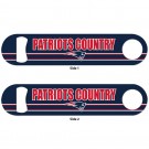 2 SIDED METAL BOTTLE OPENER -NEW ENGLAND PATRIOTS