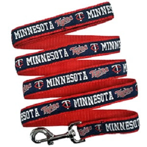 Minnesota Twins Dog Collar and Leash by Pets First - 757 Sports Collectibles