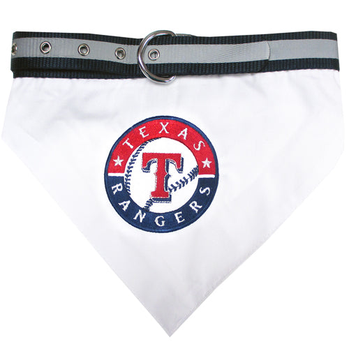 Texas Rangers Collar Bandana Pets First