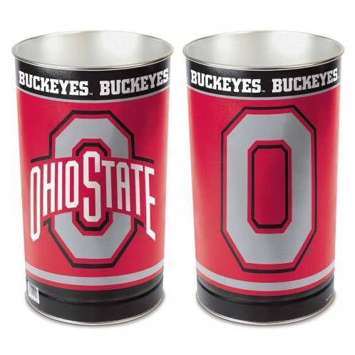 Ohio State Buckeyes Waste Basket - 15 inch - Block O Style (CDG) - 757 Sports Collectibles