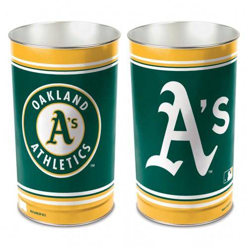 Oakland Athletics Waste Basket 15 Inch (CDG) - 757 Sports Collectibles