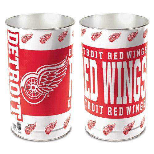 Detroit Red Wings 15" Waste Basket (CDG) - 757 Sports Collectibles
