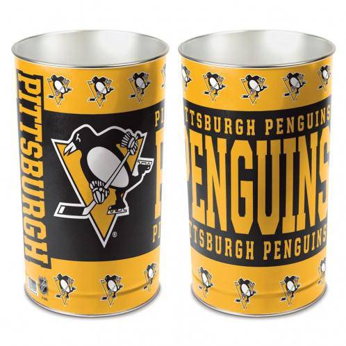 Pittsburgh Penguins 15" Waste Basket (CDG) - 757 Sports Collectibles