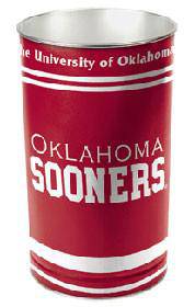 Oklahoma Sooners 15" Waste Basket (CDG) - 757 Sports Collectibles