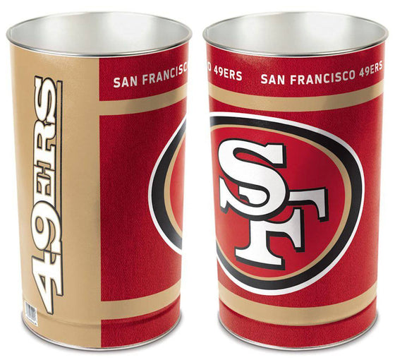 San Francisco 49ers 15" Waste Basket (CDG) - 757 Sports Collectibles