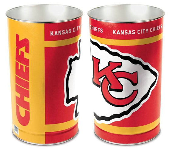 Kansas City Chiefs 15" Waste Basket (CDG) - 757 Sports Collectibles