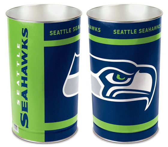 Seattle Seahawks 15" Waste Basket (CDG) - 757 Sports Collectibles