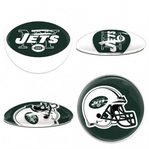 New York Jets Sports Dotts (1" Round Domed Glass Magnet Set) - 757 Sports Collectibles
