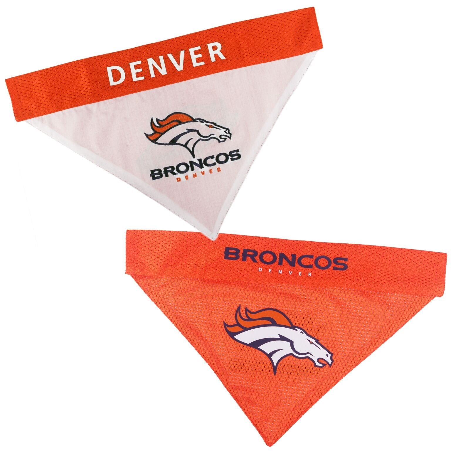 Denver Broncos Reversible Bandana Pets First
