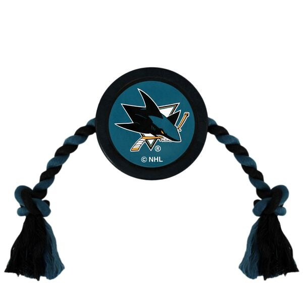 NHL San Jose Sharks Hockey Puck Toy Pets First
