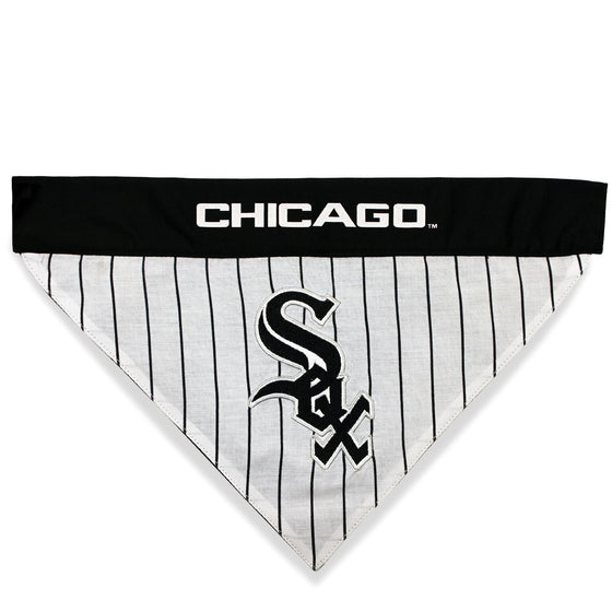 Chicago White Sox REVERSIBLE Dog Bandana Pets First - 757 Sports Collectibles