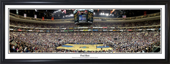 Philadelphia 76ers "Foul Shot" Panorama Photo Print