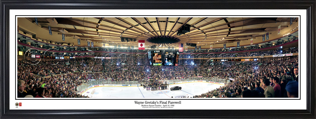 NY-122 Wayne Gretzkyâ€™s Final Farewell - 757 Sports Collectibles