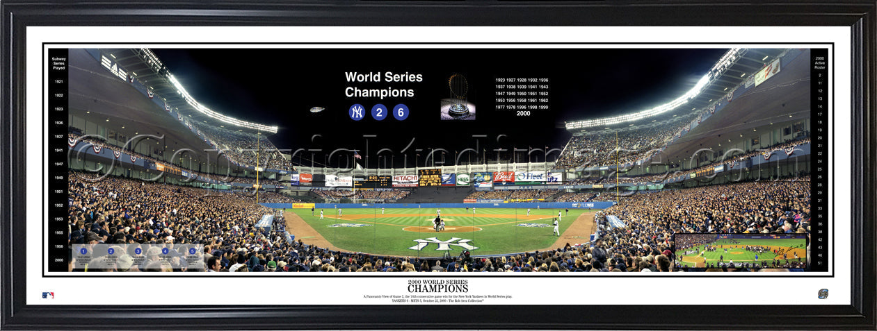 NY-123 Yankees 2000 World Series Champions - 757 Sports Collectibles