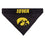 Iowa Hawkeyes Reversible Bandana Pets First - 757 Sports Collectibles