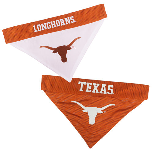 Texas Longhorns Reversible Bandana Pets First
