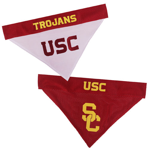 USC Trojans Reversible Bandana Pets First