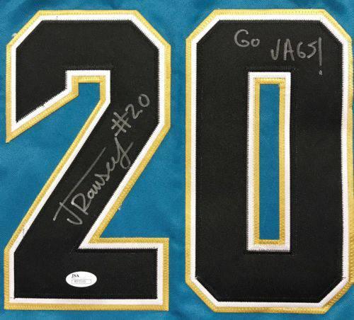 Jalen Ramsey Jacksonville Jaguars (Go Jags) Signed Jersey JSA R93516 - 757 Sports Collectibles