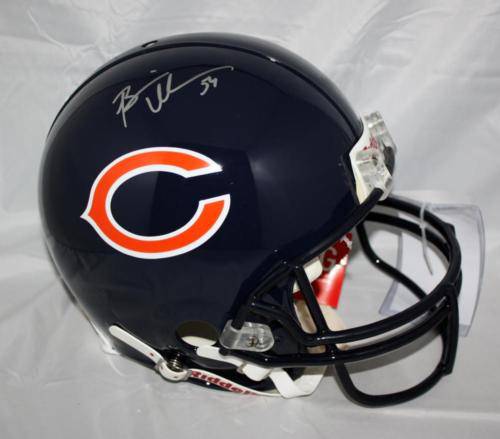 Brian Urlacher Autographed F/S Chicago Bears ProLine Helmet- JSA W Auth - 757 Sports Collectibles