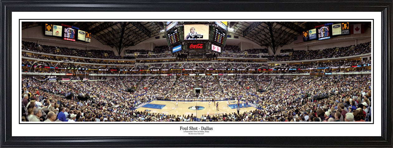 TX-130 "Foul Shot - Dallas" - 757 Sports Collectibles