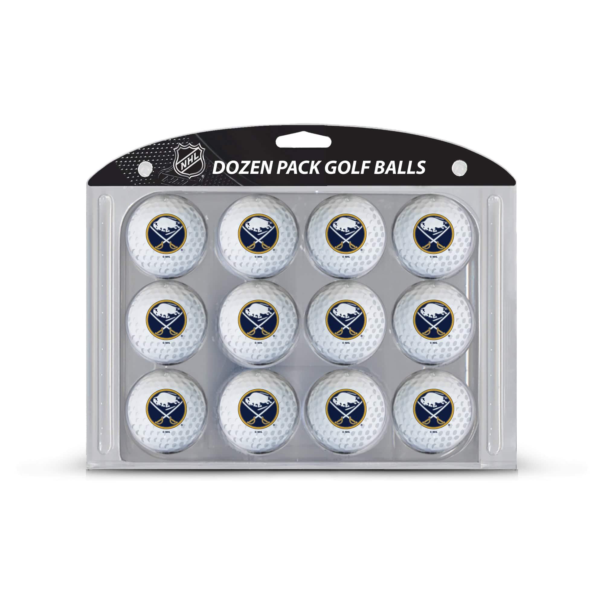 Buffalo Sabres Golf Balls, 12 Pack - 757 Sports Collectibles