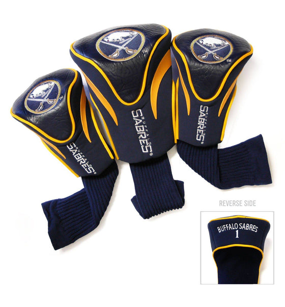 Buffalo Sabres 3 Pack Contour Head Covers - 757 Sports Collectibles