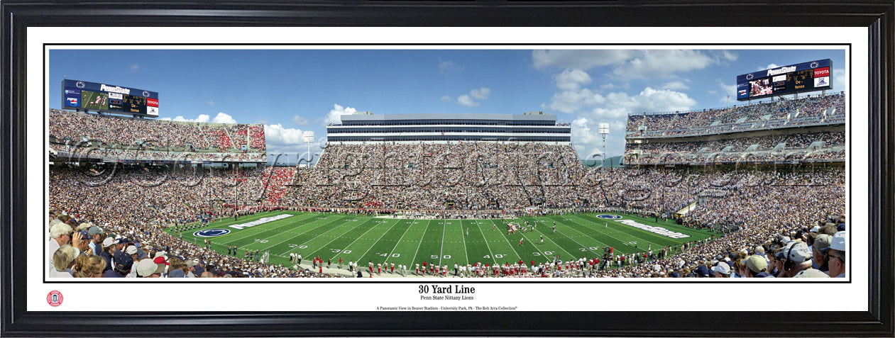 PA-133 Nittany Lions 30 Yard Line - 757 Sports Collectibles