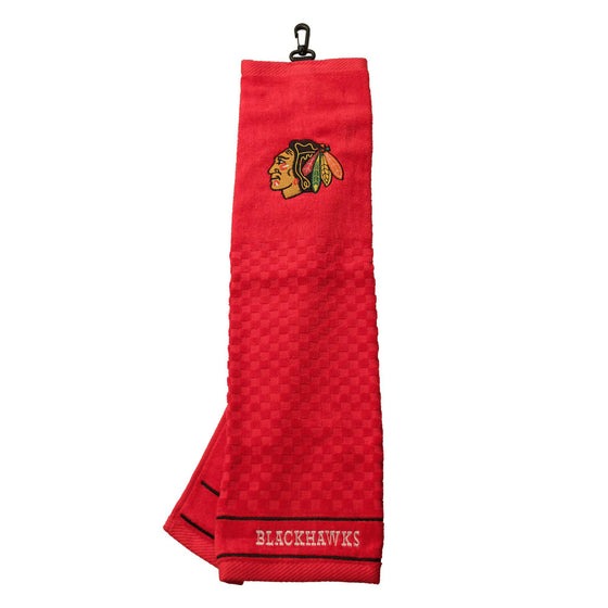 Chicago Blackhawks Embroidered Golf Towel - 757 Sports Collectibles