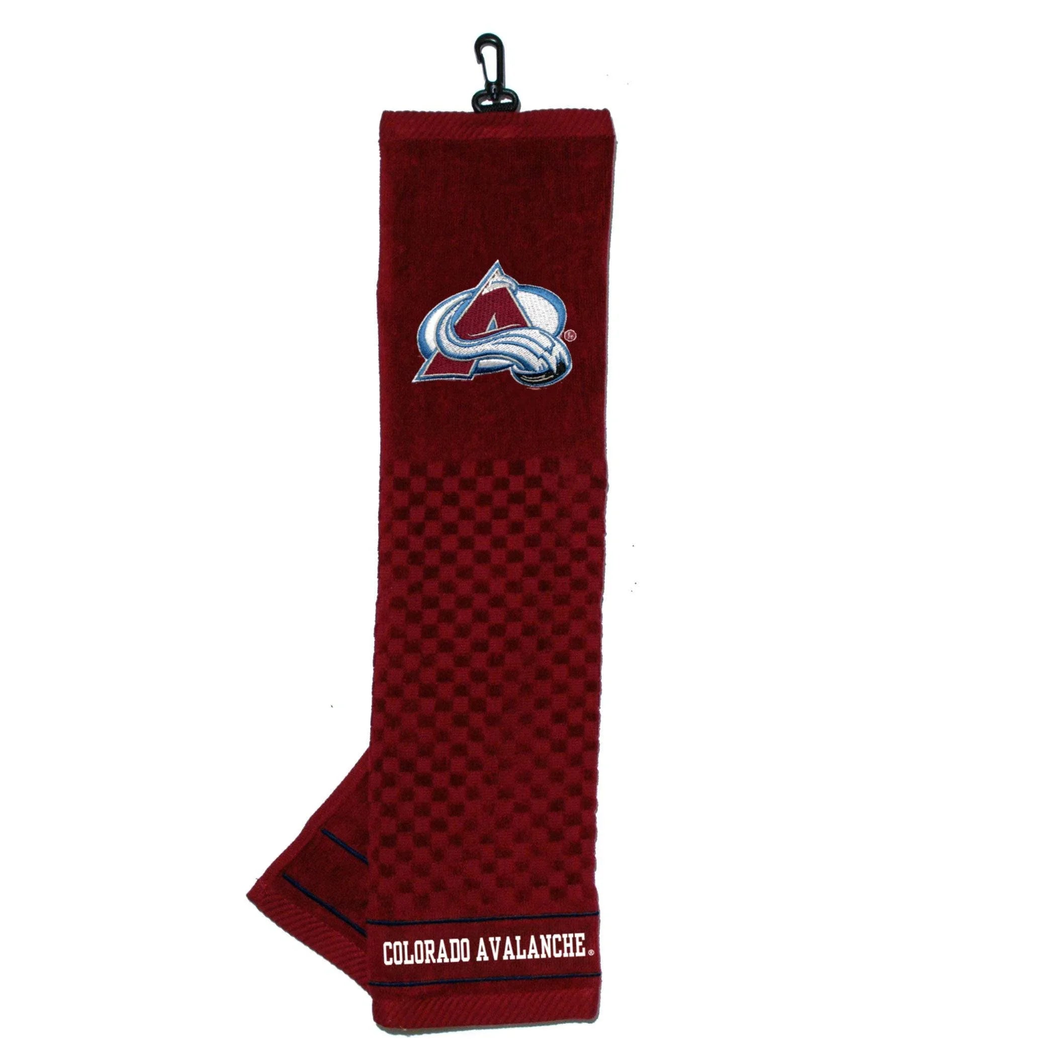 Colorado Avalanche Embroidered Golf Towel - 757 Sports Collectibles