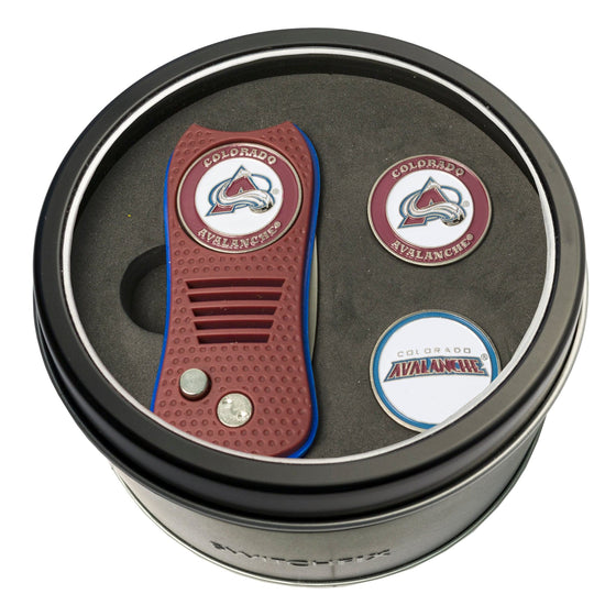 Colorado Avalanche Tin Set - Switchfix, 2 Markers - 757 Sports Collectibles