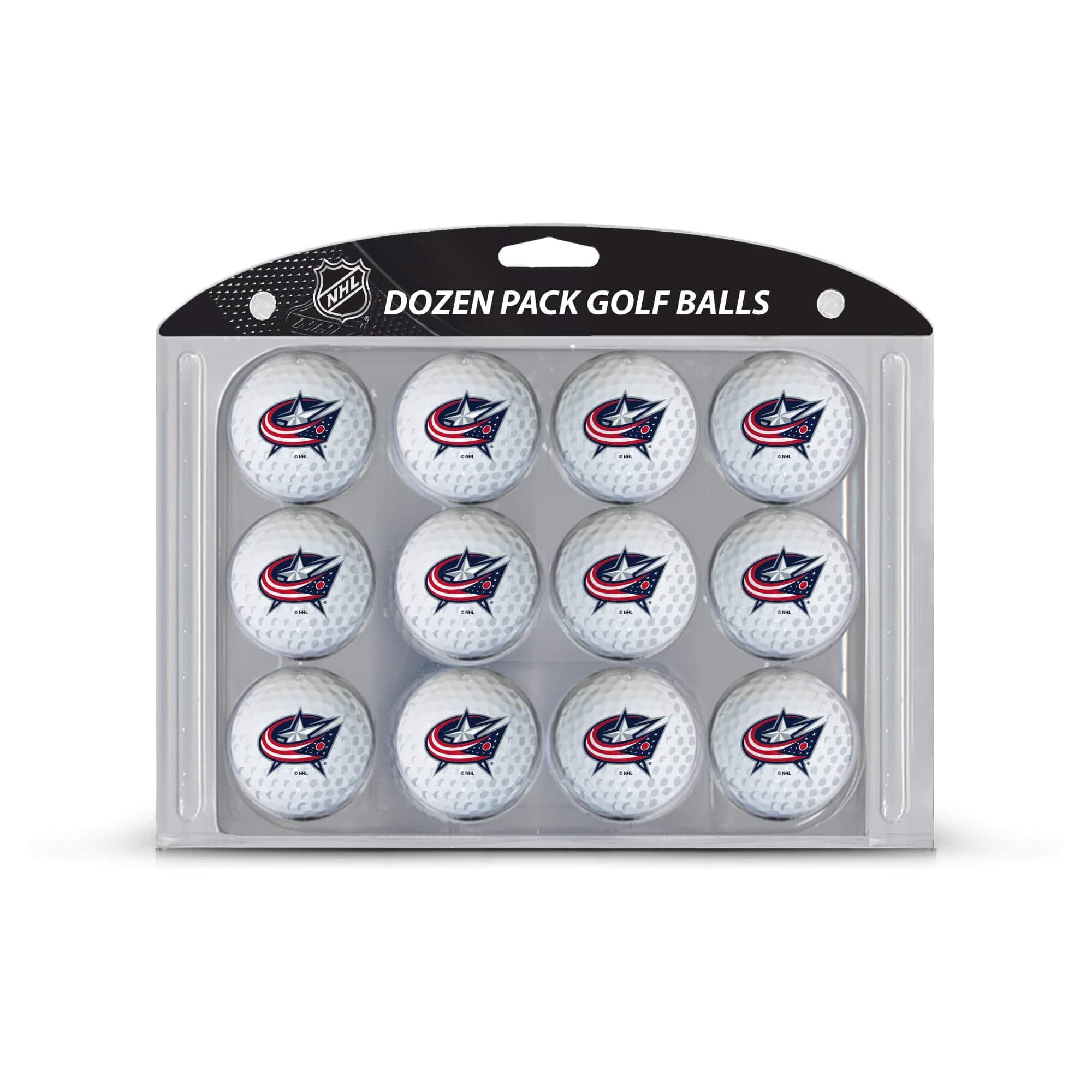 Columbus Blue Jackets Golf Balls, 12 Pack - 757 Sports Collectibles