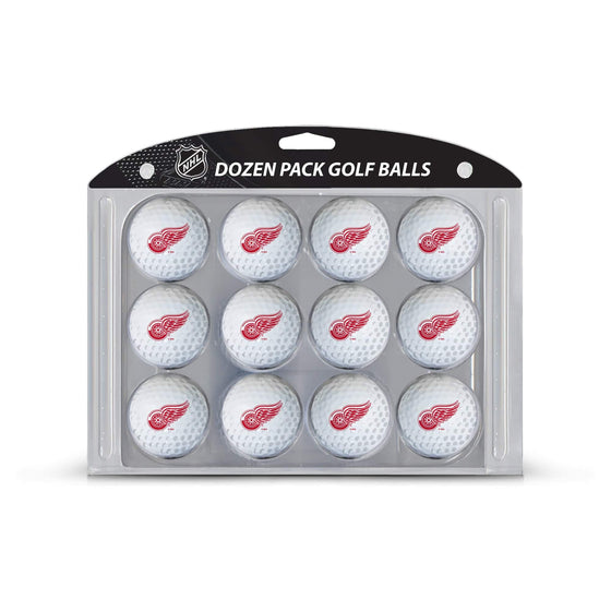 Detroit Red Wings Golf Balls, 12 Pack - 757 Sports Collectibles