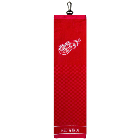 Detroit Red Wings Embroidered Golf Towel - 757 Sports Collectibles