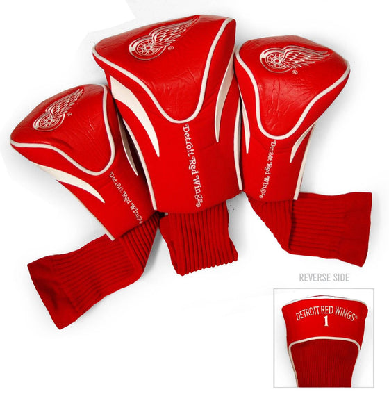 Detroit Red Wings 3 Pack Contour Head Covers - 757 Sports Collectibles