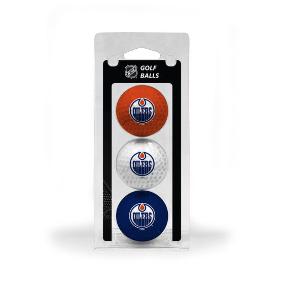 Edmonton Oilers 3 Golf Ball Pack - 757 Sports Collectibles