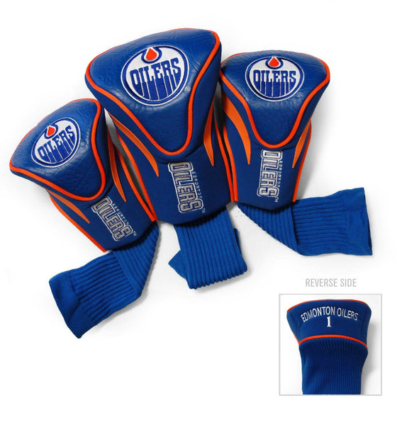 Edmonton Oilers 3 Pack Contour Head Covers - 757 Sports Collectibles