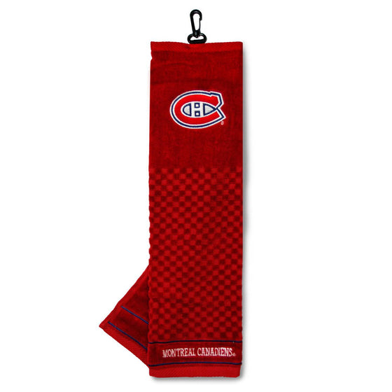 Montreal Canadiens Embroidered Golf Towel - 757 Sports Collectibles