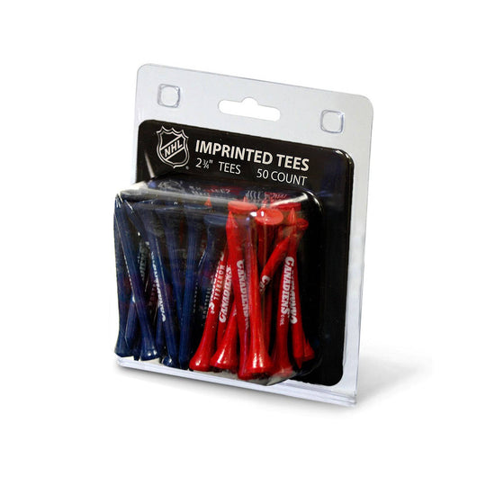 Montreal Canadiens Pack Of 50 Golf Tees - 757 Sports Collectibles