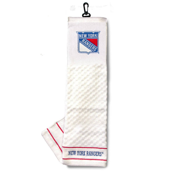 New York Rangers Embroidered Golf Towel - 757 Sports Collectibles