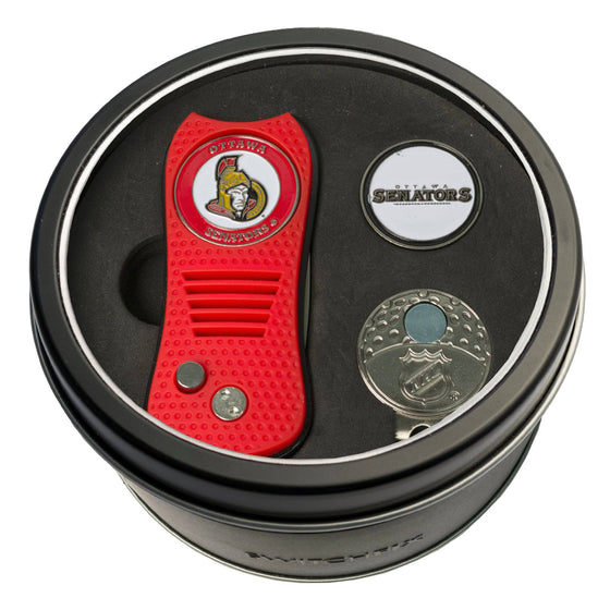 Ottawa Senators Tin Set - Switchfix, Cap Clip, Marker - 757 Sports Collectibles