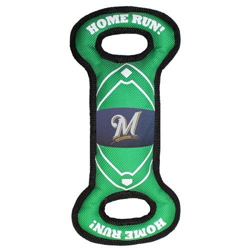 MLB Milwaukee Brewers Field Tug Toy Pets First