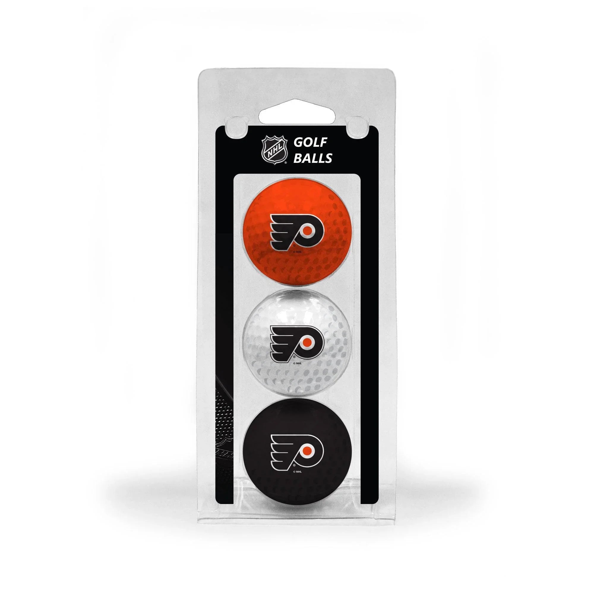 Philadelphia Flyers 3 Golf Ball Pack - 757 Sports Collectibles