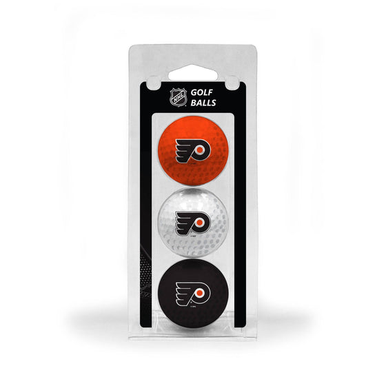 Philadelphia Flyers 3 Golf Ball Pack - 757 Sports Collectibles