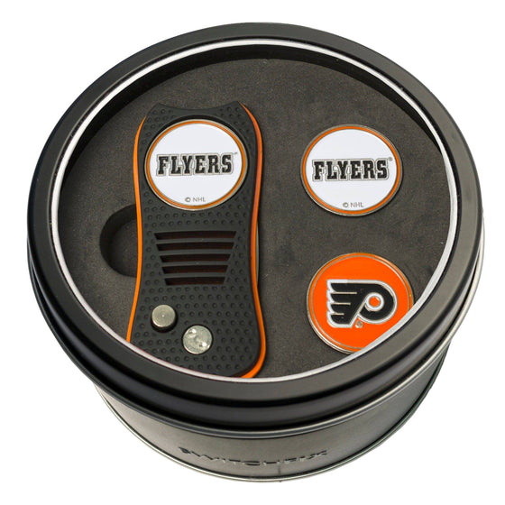 Philadelphia Flyers Tin Set - Switchfix, 2 Markers - 757 Sports Collectibles