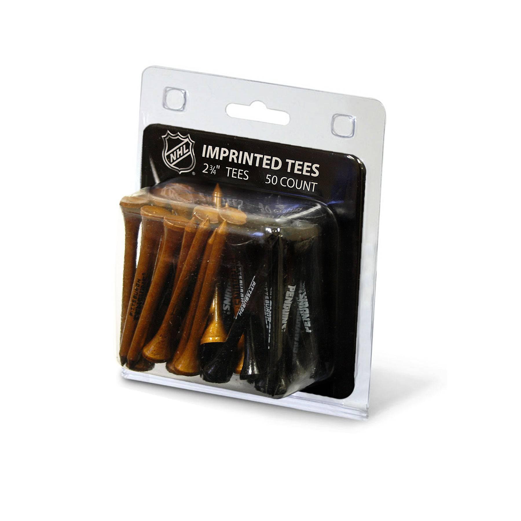 Pittsburgh Penguins Pack Of 50 Golf Tees - 757 Sports Collectibles