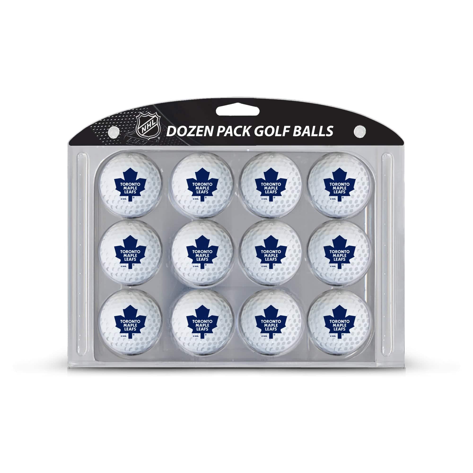 Toronto Maple Leafs Golf Balls, 12 Pack - 757 Sports Collectibles